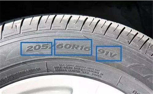 轮胎规格参数解释 轮胎上的标识都是什么意思