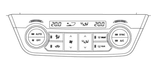 丰田RAV4空调按键，RAV4空调使用方法