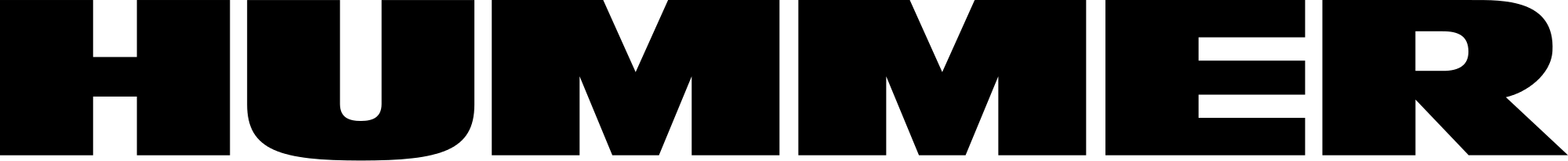 悍马车标logo