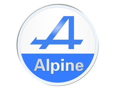 Alpine车标logo